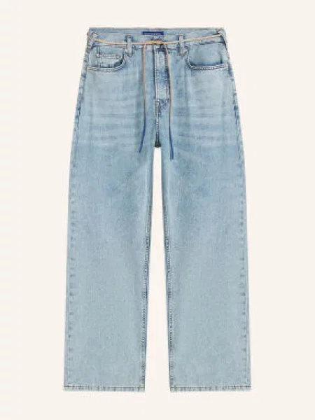 Scotch & Soda Jeansy The Pitch O Luźnym Kroju blau granatowe