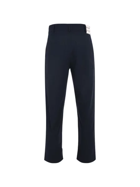 Pantaloni Marané plisate albastru