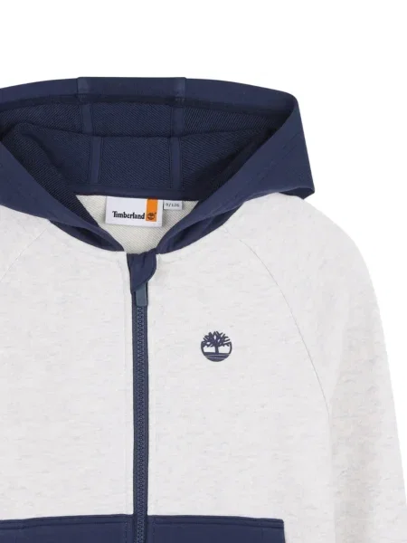 Dětska mikina s kapucí Timberland šedá