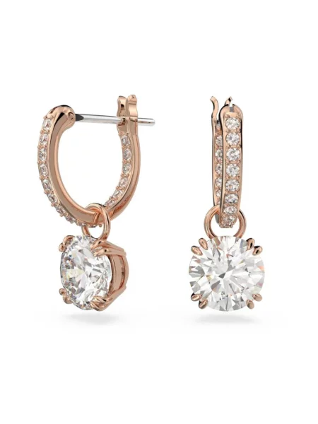 Kolczyki Swarovski białe
