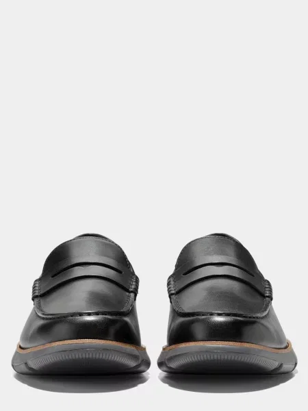 Кожаные лоферы Cole Haan черные