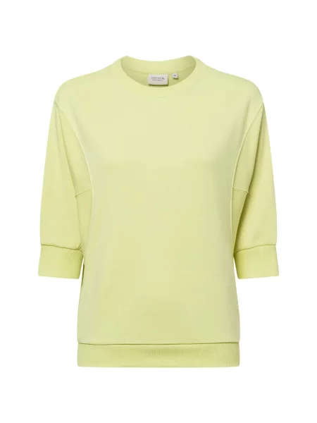 Comma casual identity bluza z krótkim rękawem Kobiety jednolity 34 żółty