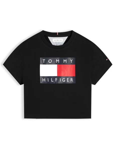Tričko Tommy Hilfiger čierna