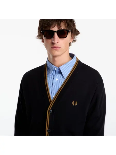 Kardigan Fred Perry czarny