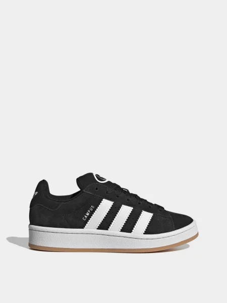 Дитячі Кеди низькі adidas CAMPUS шкіра/штучна шкіра чорний