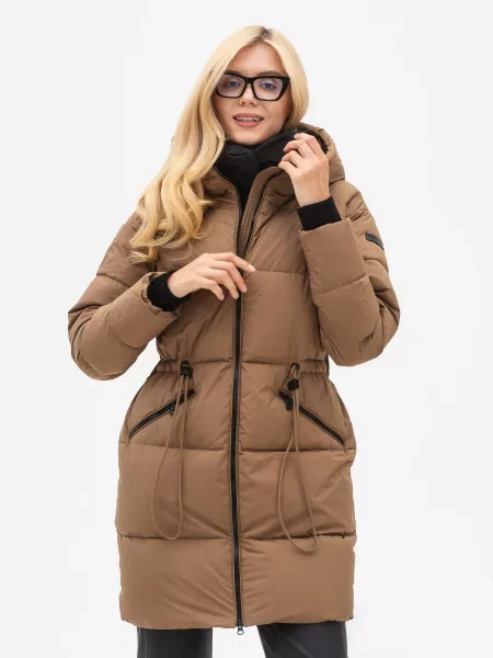 Пуховик VIVA WEAR коричневий
