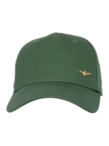 Czapka z daszkiem Aeronautica Militare z kapturem zielona