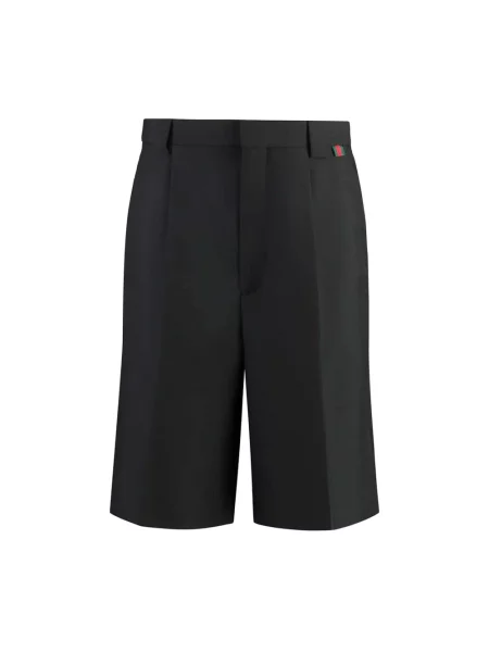 Krótkie szorty Gucci wełniane czarne