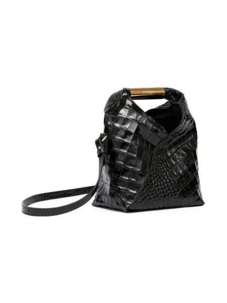Maison Margiela torebka skórzana czarny