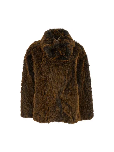 Krótka kurtka Semicouture brązowa