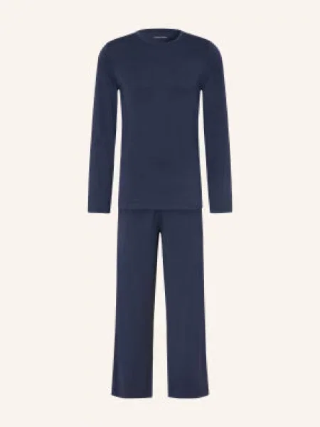 Calvin Klein Piżama Ultra Soft Modal blau granatowa