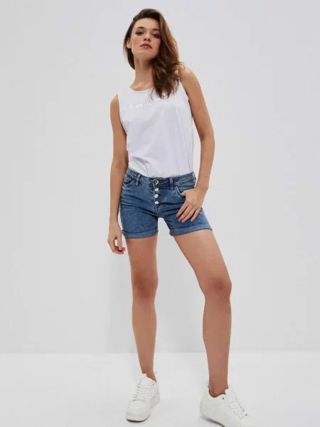 Pantaloni scurți Moodo albastru