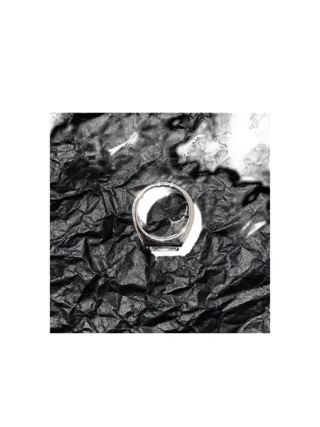 Пръстен Hatton Labs с кристали сребристо