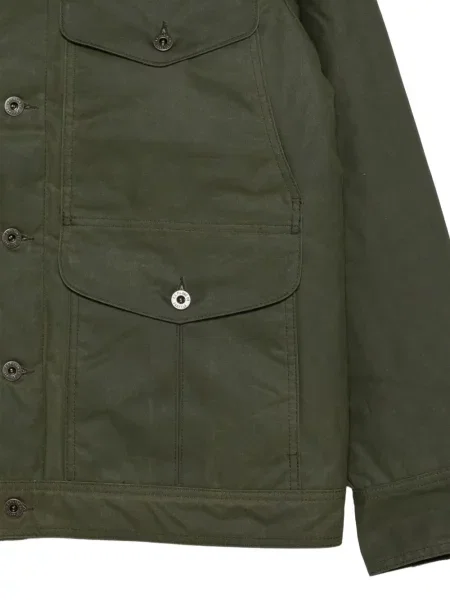 Gulerat geacă Filson de catifea cord verde