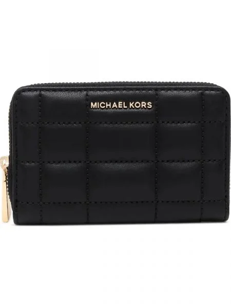Michael Kors De piele portofel negru