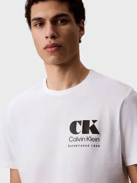 Футболка Calvin Klein Jeans біла
