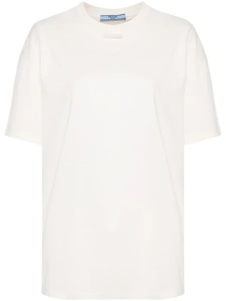Tricou Prada cu broderie