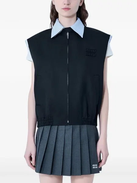 Vestă Miu Miu negru