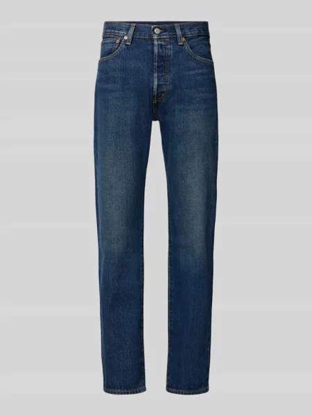 Jeansy o kroju tapered fit z mieszanka bawełny i lyocellu model TAPER' Levi's niebieski