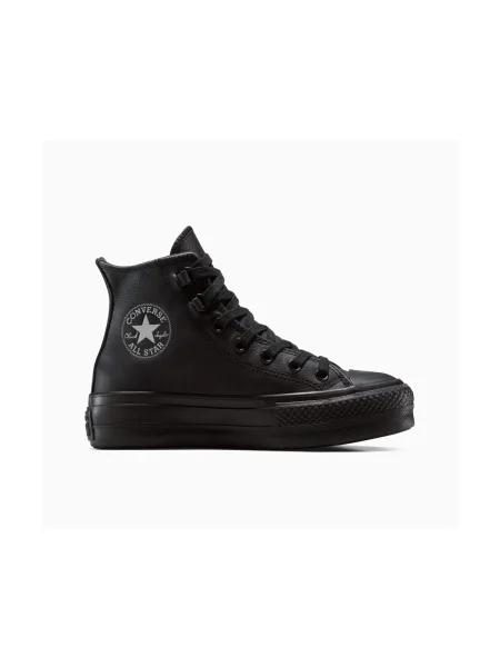 Členkové topánky Converse čierna