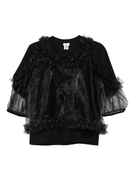 Fodros felső Noir Kei Ninomiya fekete