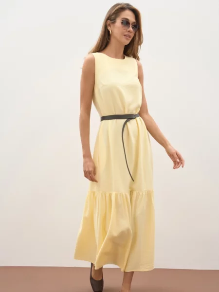 Сукня максі TrikoBakh жовтий