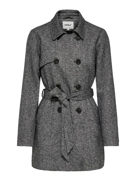 ONLY Palton de primăvară-toamnă ONLSEDONA VALERIE închis gri