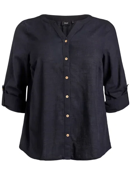 Zizzi Bluză Cananna' negru