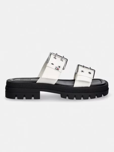 Tommy Jeans Saboți alb