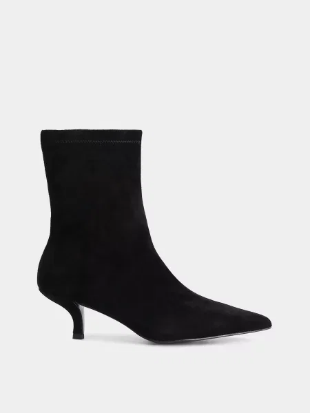 Велюрові Ботильйони MIRATON чорний