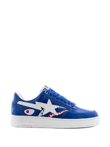 Sneakerși A Bathing Ape® din piele albastru