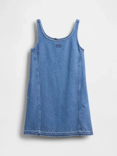 Gyerek denim ruha Gap világoskék