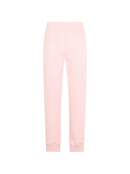 Pantaloni Moschino alergare roz