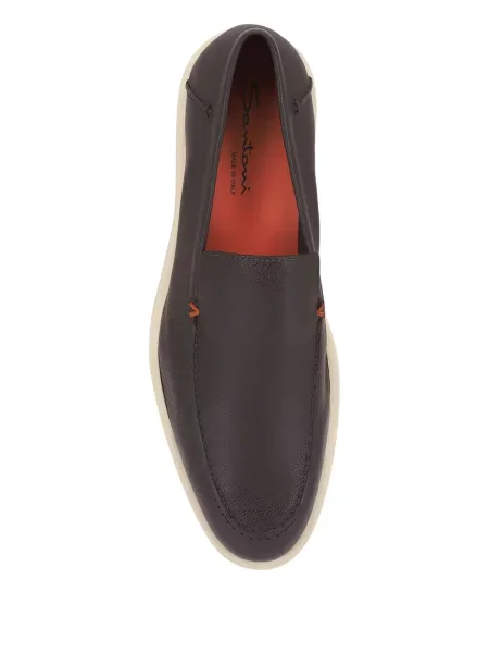 Pantofi loafer Santoni maro
