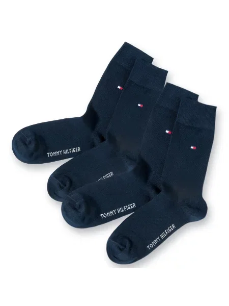 TOMMY HILFIGER Zokni sötétkék / piros fehér