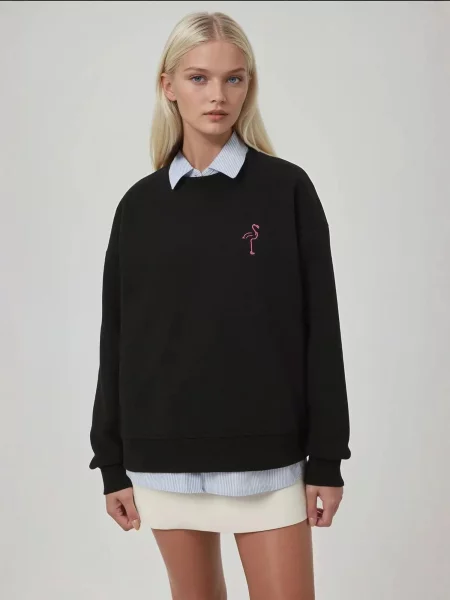 Hiccup Mikina Sweatshirts' černá