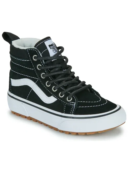 Členkové topánky Vans čierna
