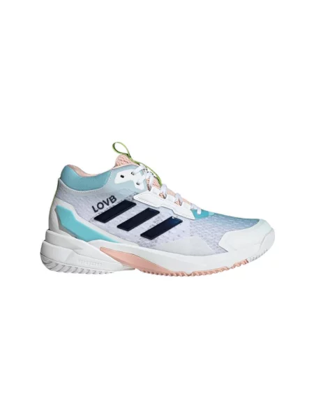 Încălțăminte pentru sporturi de interior adidas Crazyflight 6 Mid Alb albastru