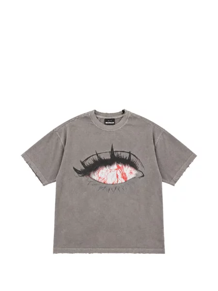 Tricou Warman zdrențuiți gri