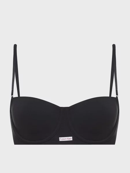 Без підкладки бюстгальтер Calvin Klein чорний