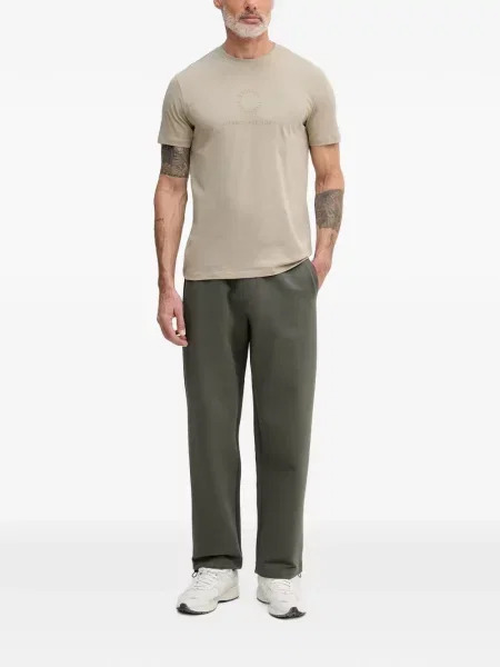Pantaloni Armani Exchange alergare cu cordon verde