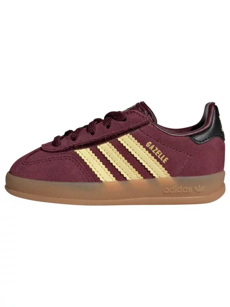 ADIDAS ORIGINALS Tenisky Gazelle světle / burgundská červeň žlutá