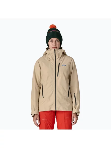 Geacă de vânt pentru femei Patagonia Insulated Storm Shift oar tan maro