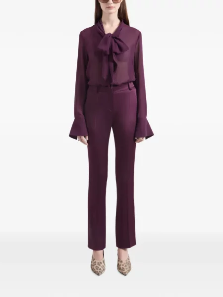 Pantaloni Nina Ricci violet