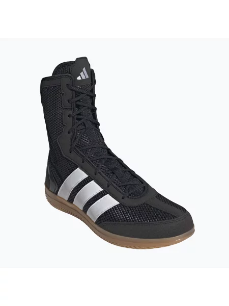 Încălțăminte de box pentru bărbați adidas Box Hog Wide black/white alb