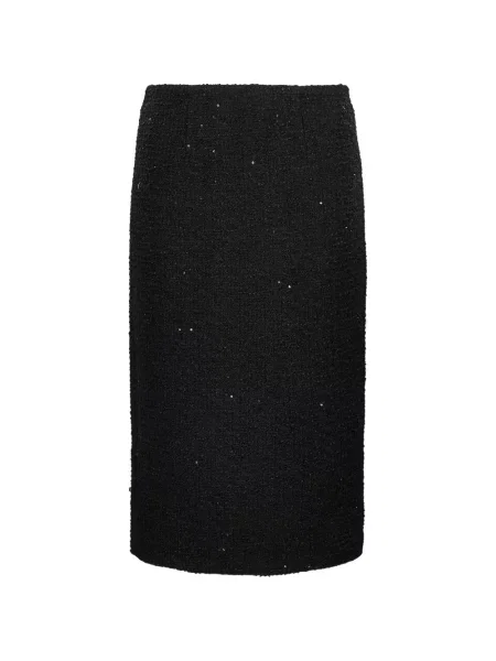 Fustă tip creion Roland Mouret cu paiete negru
