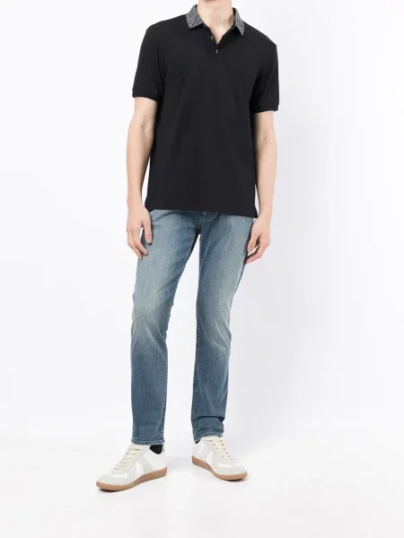 Džinsai Emporio Armani mėlyna