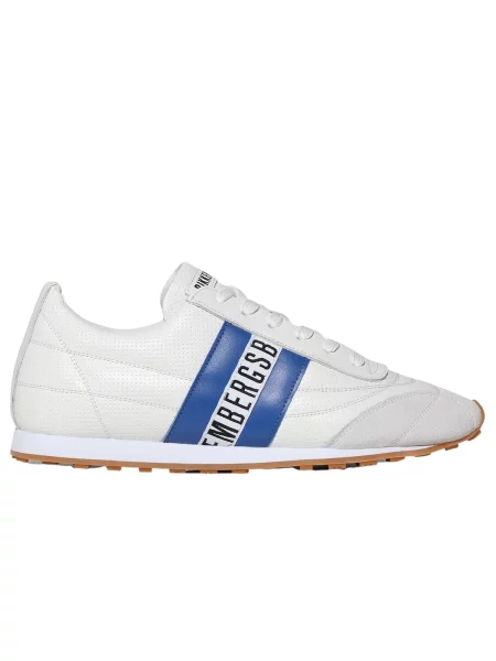 Fotbal sneakerși Bikkembergs alb
