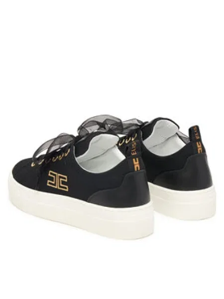 Sneakersy Elisabetta Franchi S čierna
