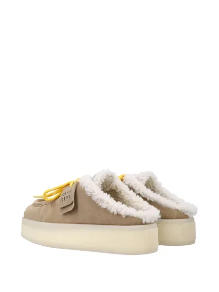 Домашни пантофи Miu Miu на платформе